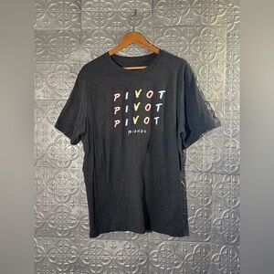 FRIENDS tv show Pivot Graphic Tee - Charcoal 2xl
